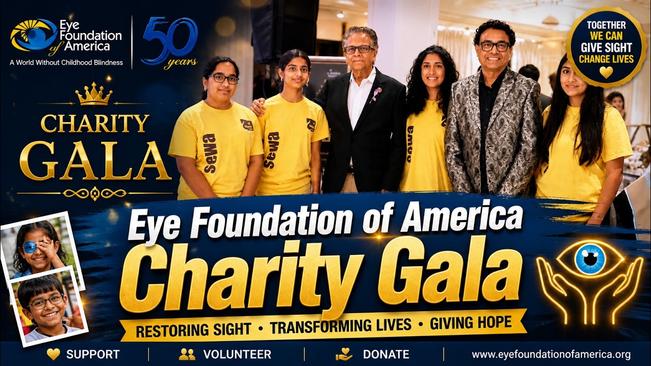 Eye Foundation of America || Charity Gala || #manatvlive