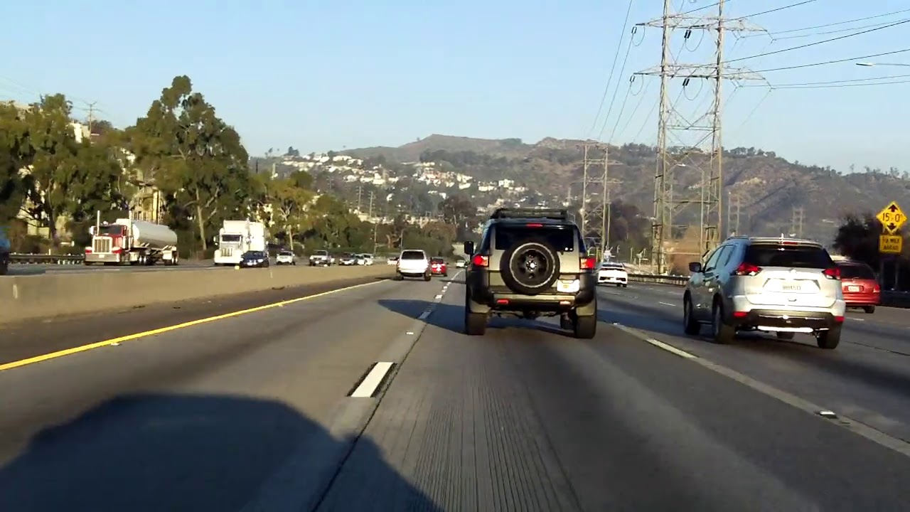 Golden State Freeway (Interstate 5 Exits 134 to 144) northbound