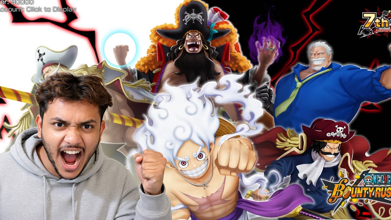 Gear 5 Luffy vs Blackbeard and Meta One Piece Bounty Rush| OPBR Live Stream (Hindi)