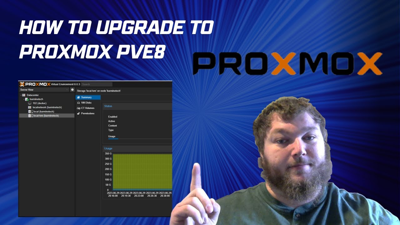 How to uprade to Proxmox 8 in UNDER 10 Minutes