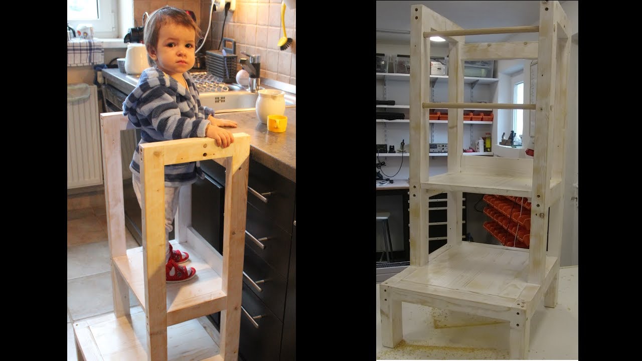 Making Learning Tower for Kids (Not an IKEA Hack) // DIY Woodworking