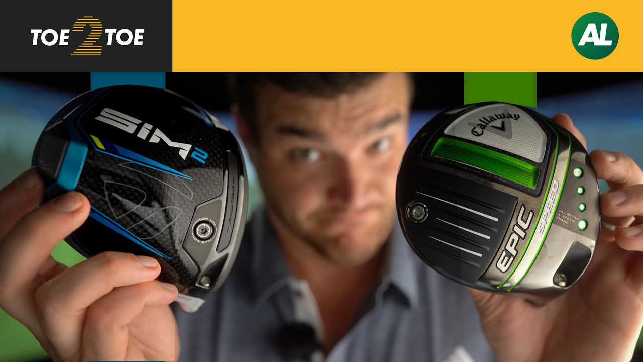 TaylorMade SIM2 Driver vs Callaway Epic Speed Driver...ONLY ONE WINNER!! | #TOE2TOE