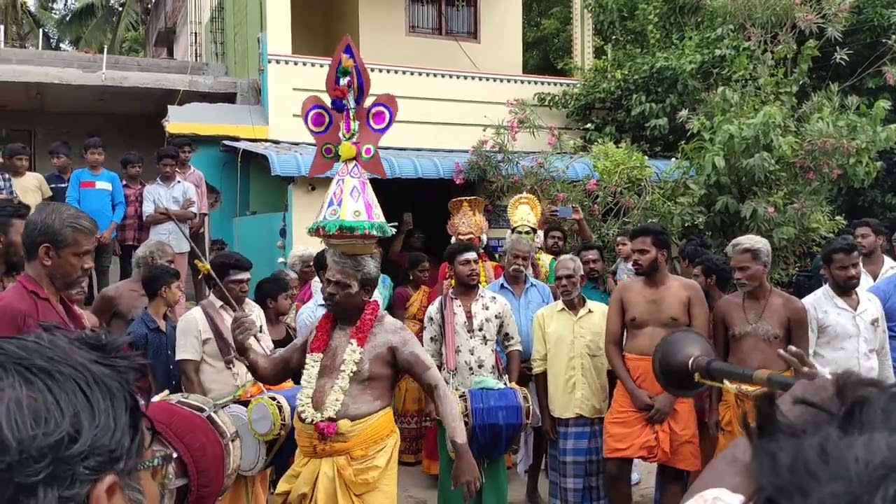 Thepperumanallur Drowpathi Amman Theemithi - Karagam Aattam...