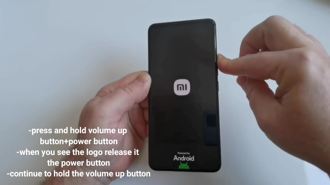 Xiaomi Redmi note 15 pro factory reset