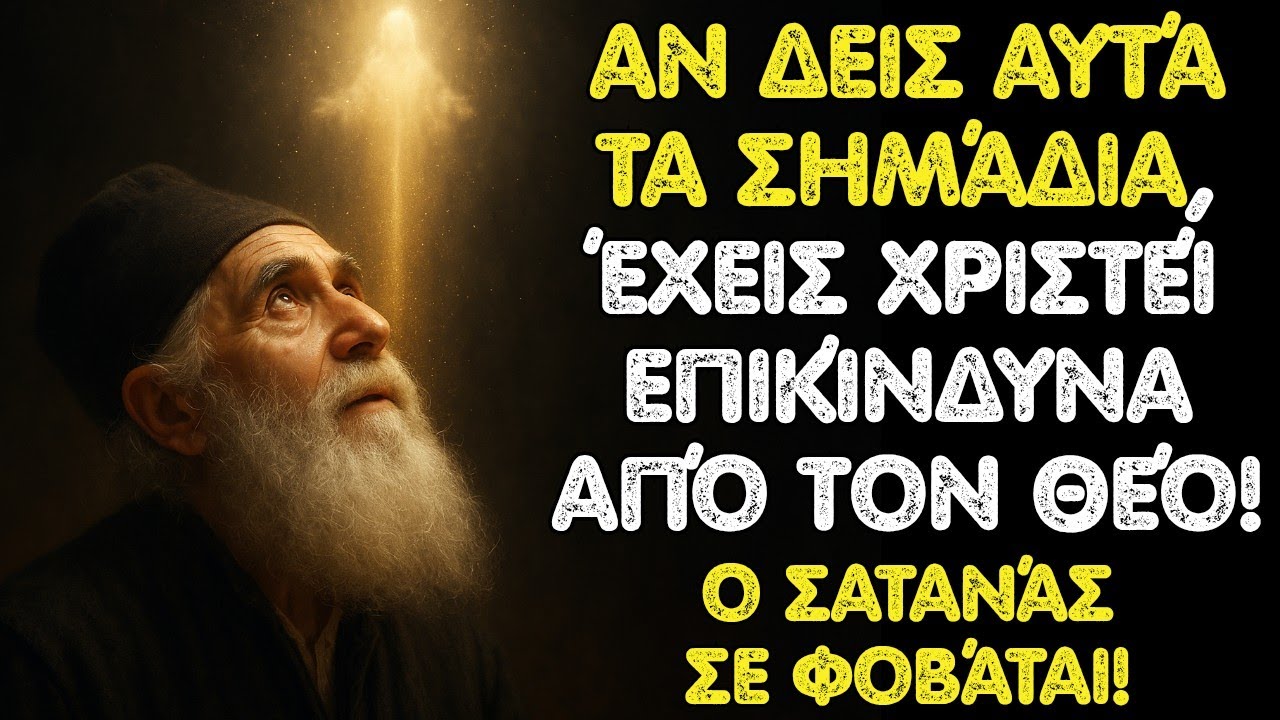 Άγιος Παΐσιος: Αν δεις αυτά τα σημάδια, είσαι επικίνδυνα χρισμένος από τον Θεό!