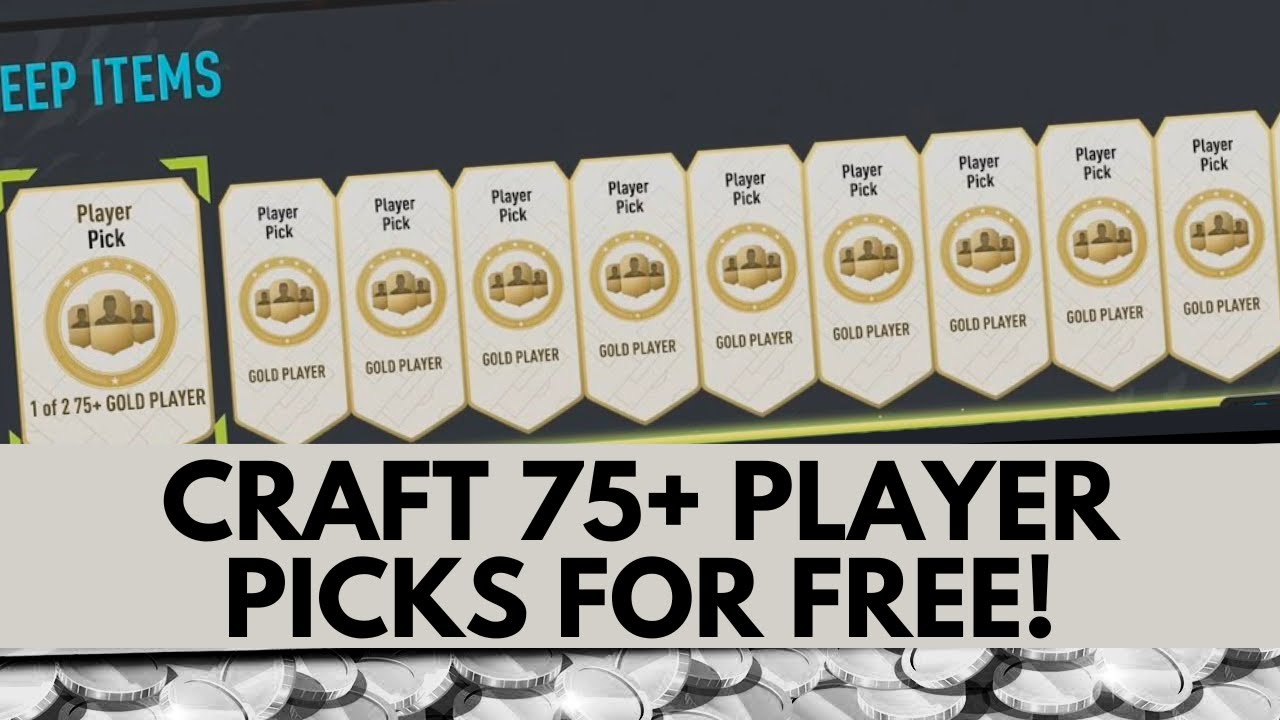 HOW TO CRAFT 75+ PLAYER PICKS FOR FREE!