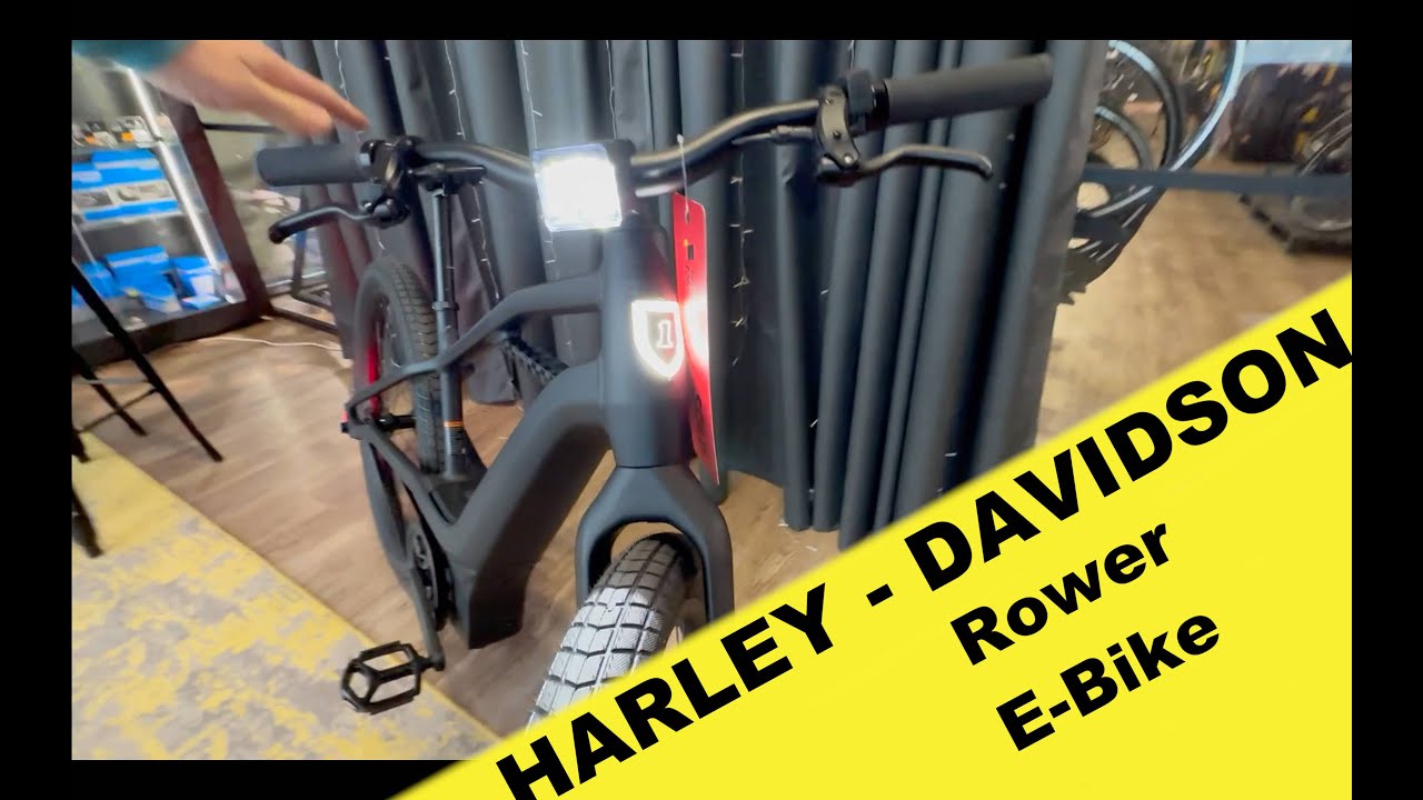 Rower Harley Davidson ebike ze wspomaganiem elektryczny rower motocykl ładny design silnik bateria