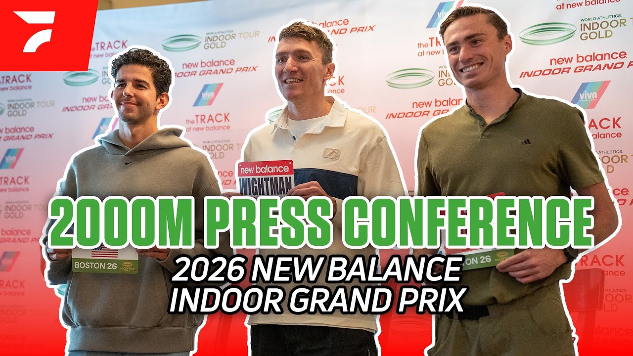 Grant Fisher, Jake Wightman and Josh Hoey Ahead Of Potential Records At 2026 NB Indoor Grand Prix