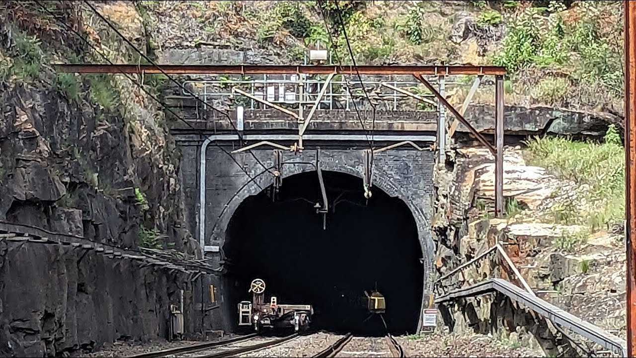 SS/355-Boronia No.2 Railway Tunnel WWII Explosives Chamber “Adit“/Cowan LO Cowan Syd Slideshow 25'.