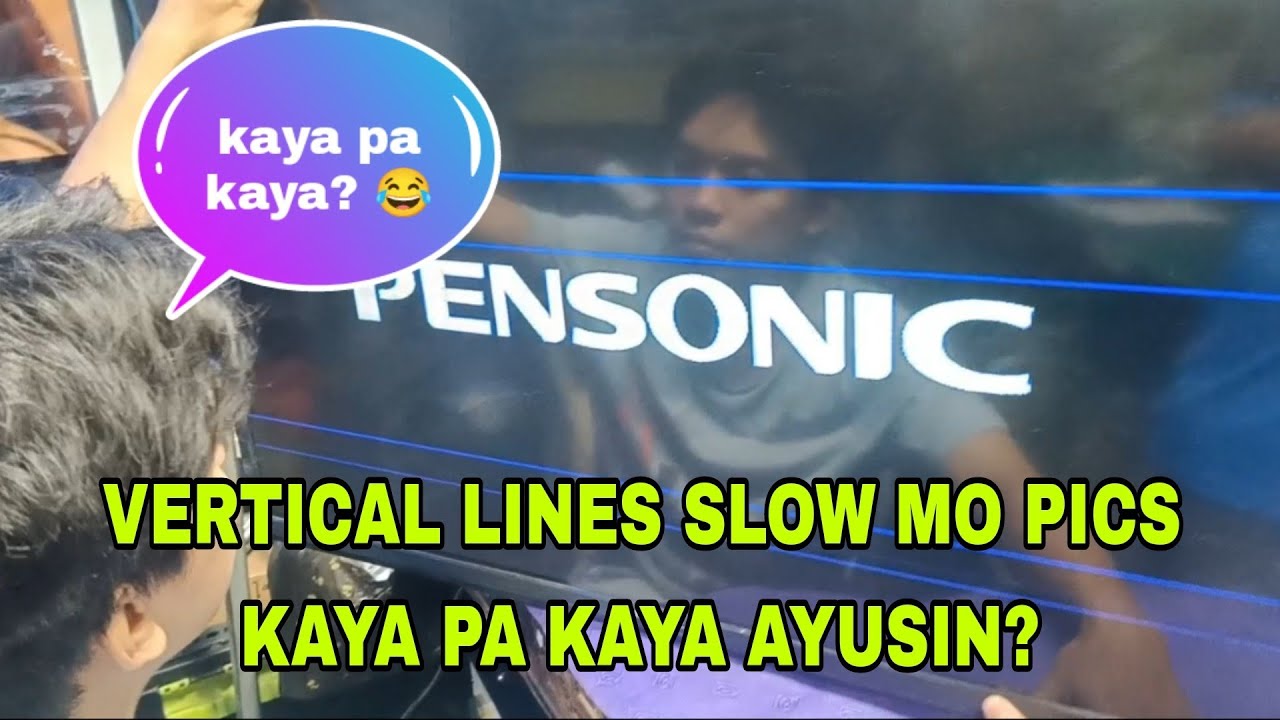 PENSONIC VERTICAL LINES SLOW MO PICS  PAANO AYUSIN?#PENSONIC