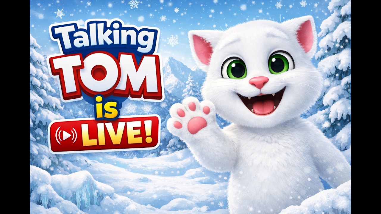 Talking Tom Live Stream 😺 | Masti, Fun & Non-Stop Entertainment #talkingtom #live #tom #shortslive 3