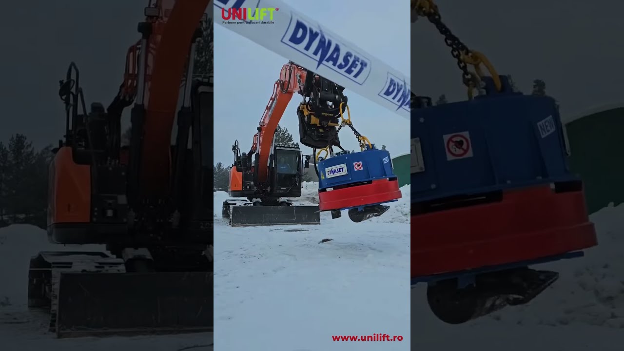 Atașamente și accesorii DYNASET acționate hidraulic