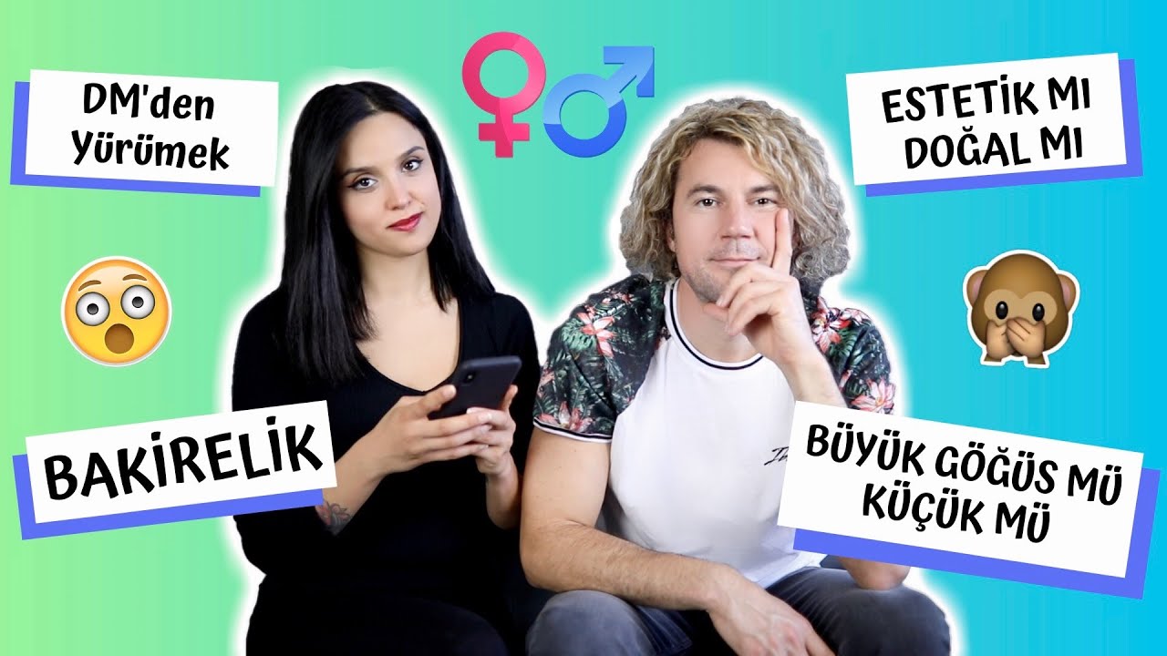 Kadınların Erkeklere Sormaya Çekindiği Soruları Kocama Sordum! 🙊