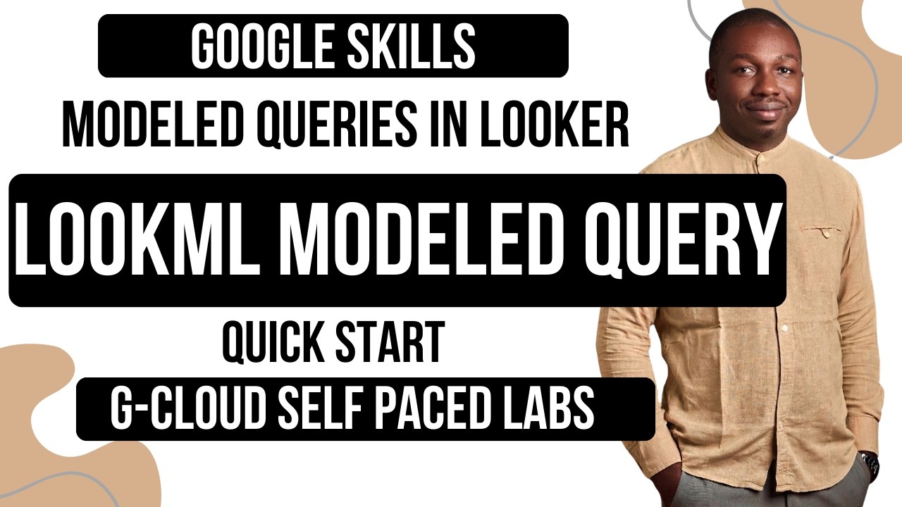 Creating a Looker Modeled Query and Working with Quick Start