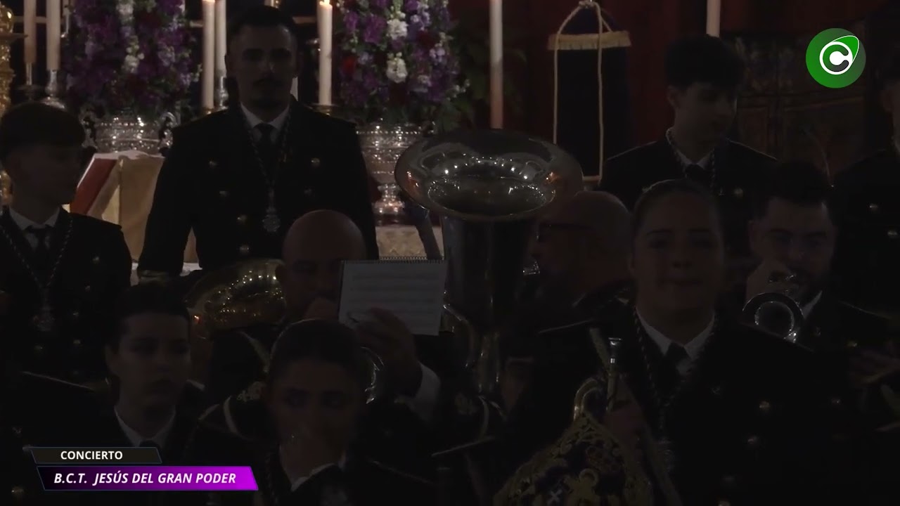 🎺La B.C.T. de Jesús del Gran Poder, ofreció su clásico concierto de cuaresma.