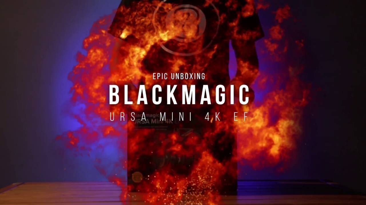Epic Unboxing Black Magic Ursa Mini 4K EF