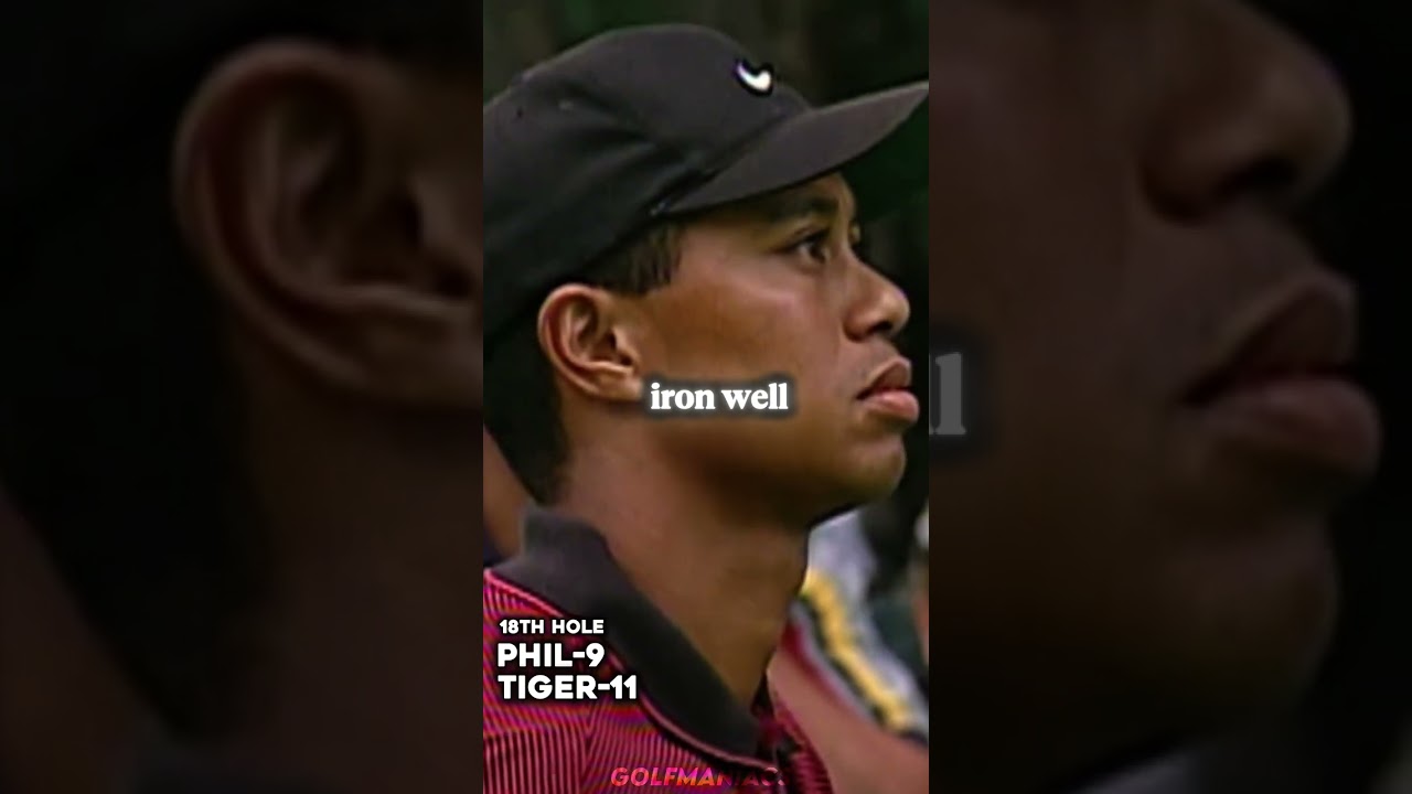 Tiger vs Phil intense match in 1999
