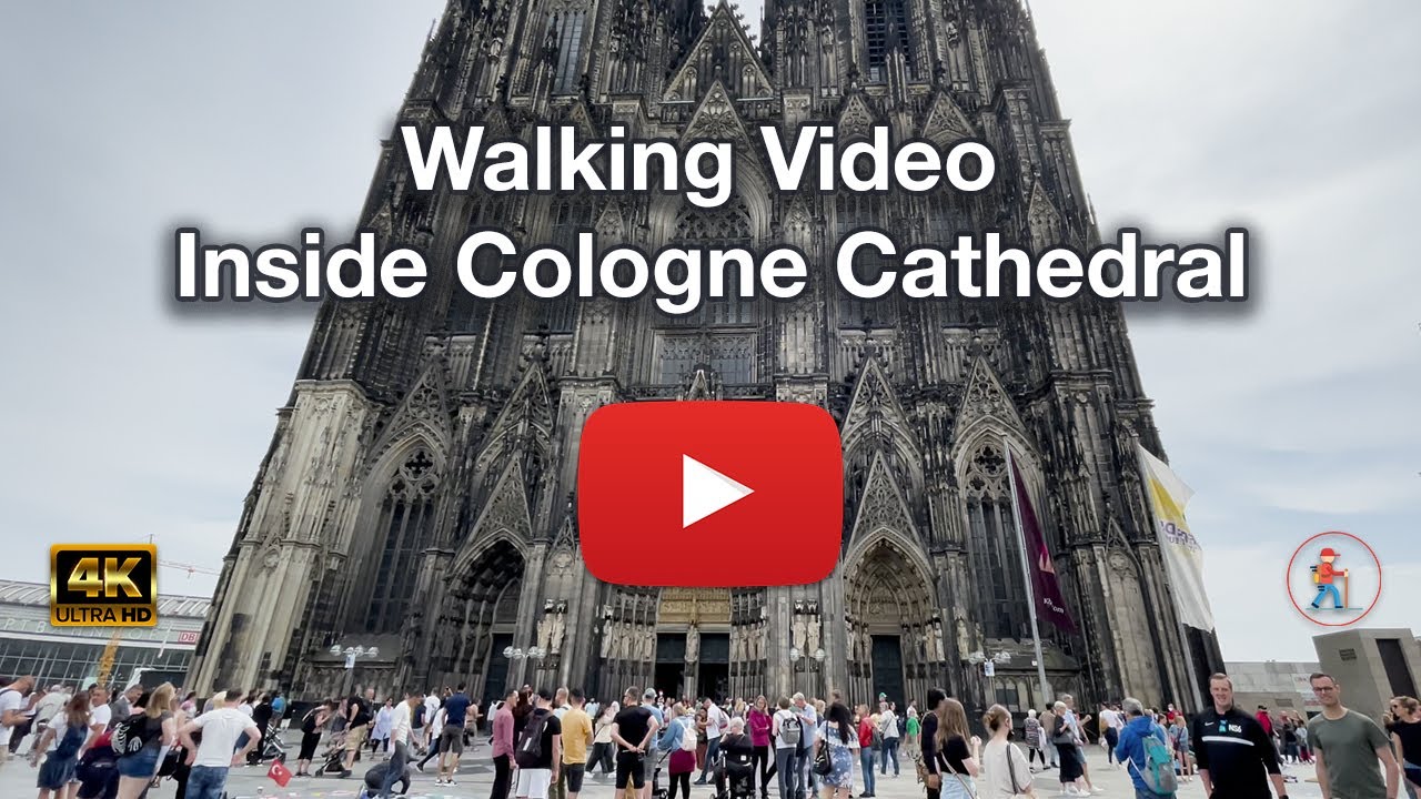 Cologne Cathedral Walk Inside - 4k Walking Video | Köln, Germany