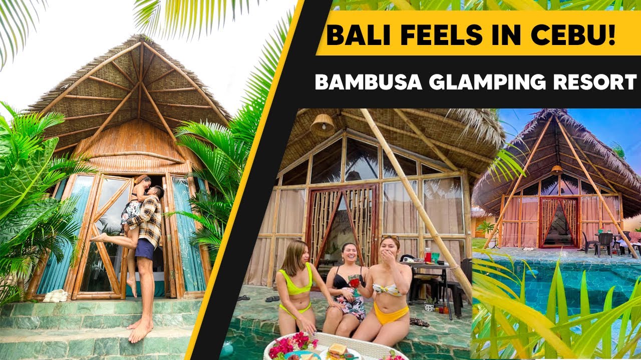 Exploring BAMBUSA GLAMPING RESORT ft. The Fake Ash | Moalboal Cebu Philippines | Day See