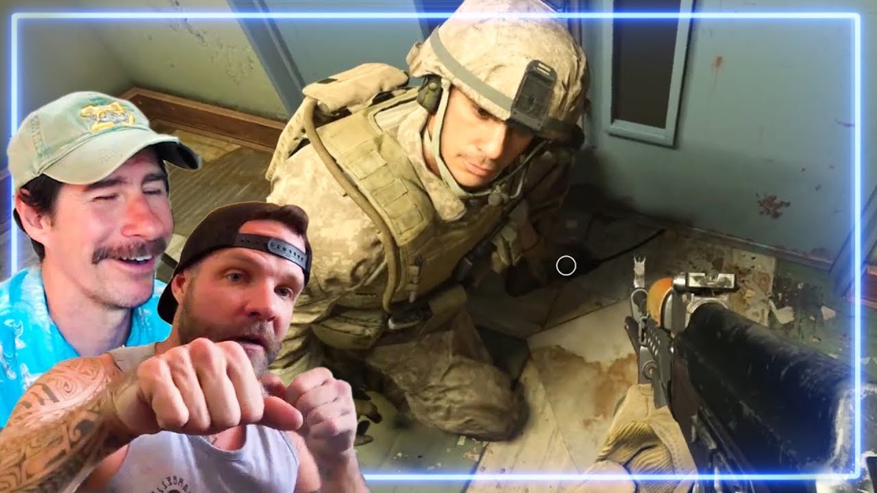 Marines React to HUNTING PARTY from Call of Duty: Modern Warfare