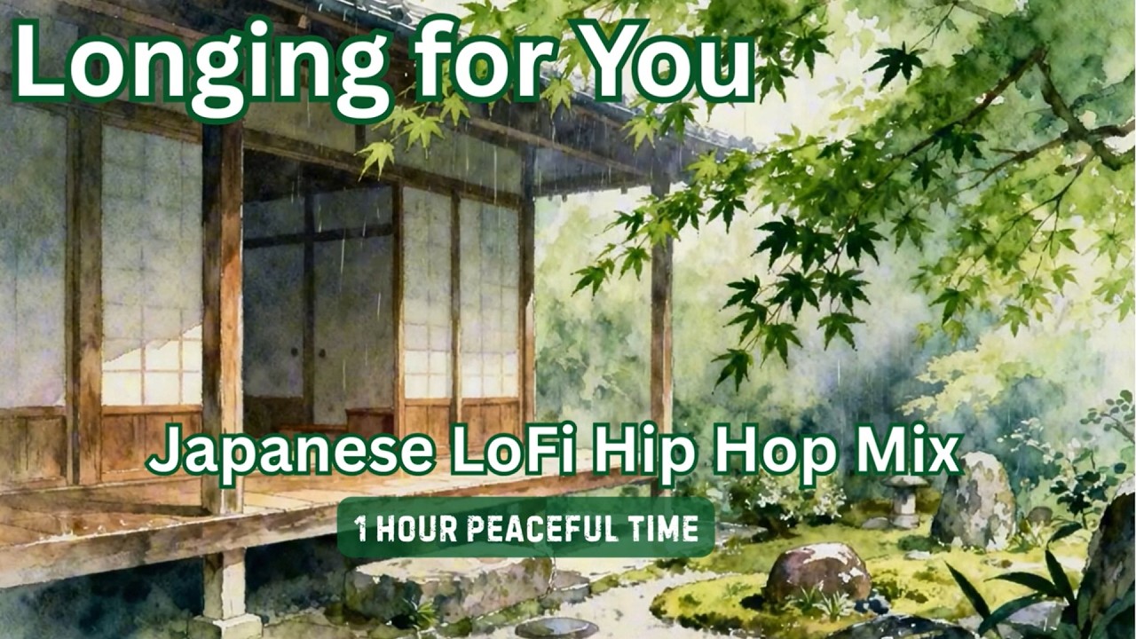 Longing for You Japanese LoFi Hip Hop Mix I 1 hour peaceful time