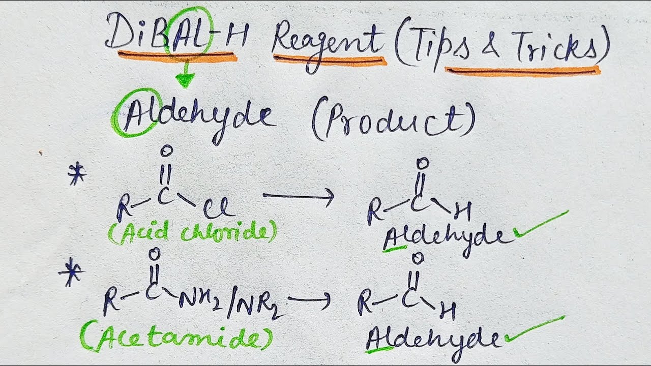 DIBAL-H Reagent with Tips and Tricks | Reducing agent | Wow science