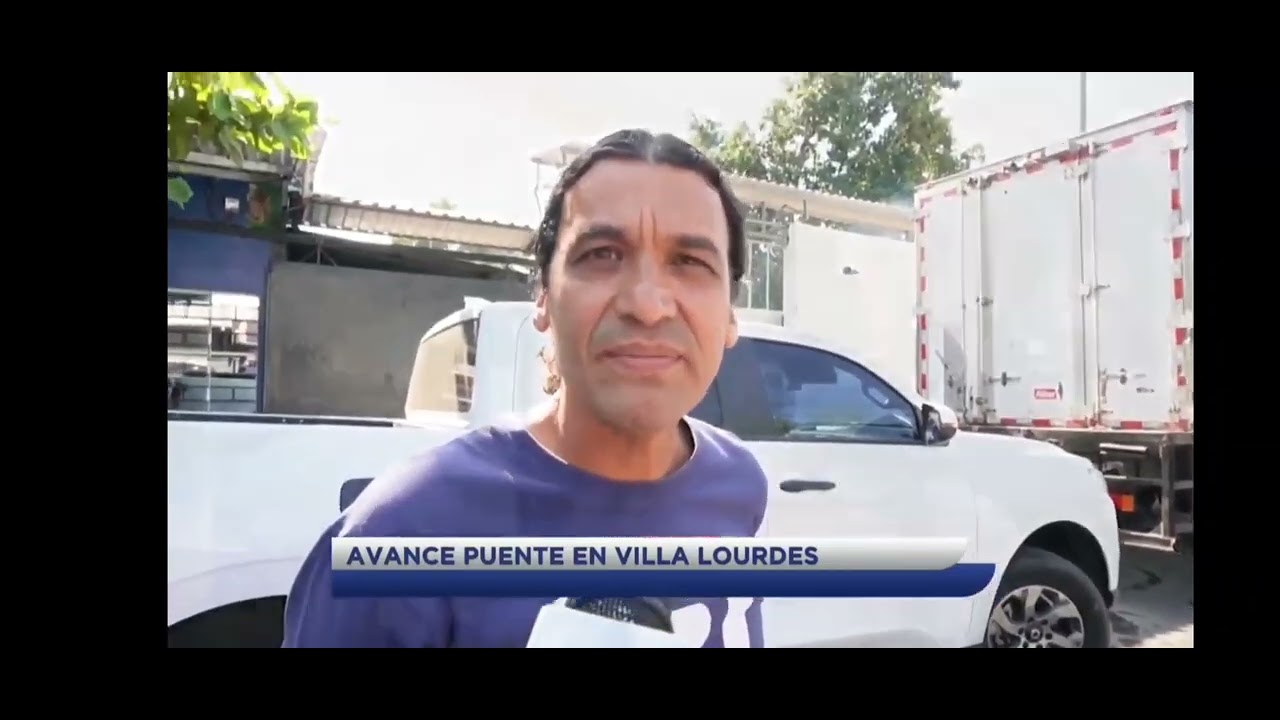 Avanza reconstrucción de puente colapsado en Villa Lourdes, La Libertad.