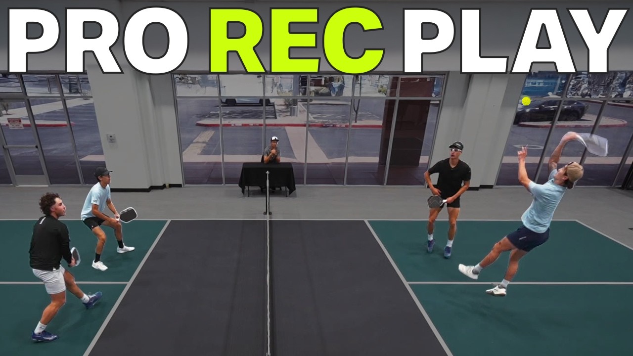 Pro Rec Play - How the Pros Practice Before a Tournament