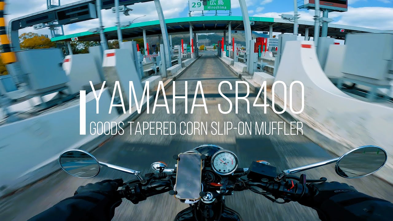 YAMAHA  SR400/Exhaust Sound 🎧/復活からの試し乗り🏍。。/# 206 Trial ride from resurrection/Just go for a ride