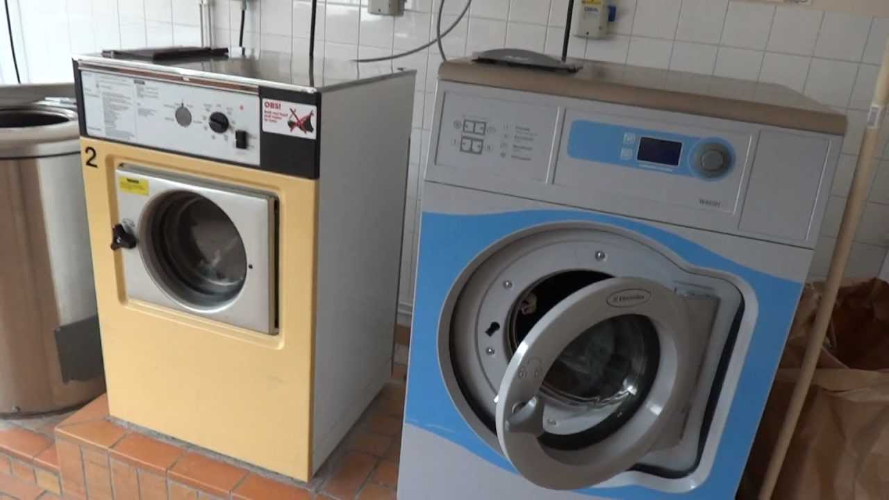 Random video, for TheEcoDisc: Electrolux Wascator washer in the laundry.
