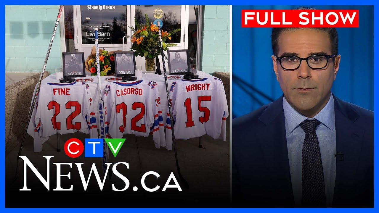 Three junior hockey players killed in crash in Alberta | CTV National News for Tuesday, Feb. 3, 2026