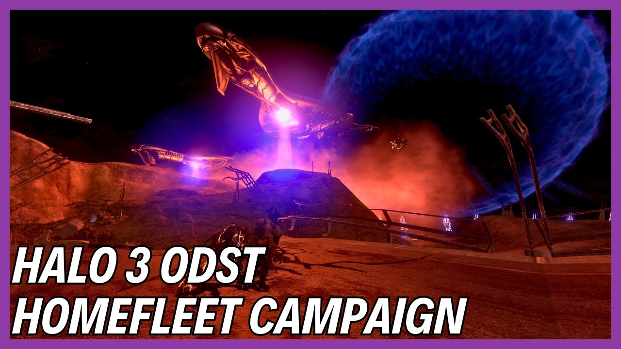 SURVIVE THE FLOOD in This Custom Halo 3 ODST Campaign!