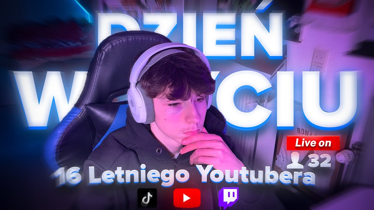 ✨Dzień w Życiu✨ 16 letniego Małego YouTubera🔴