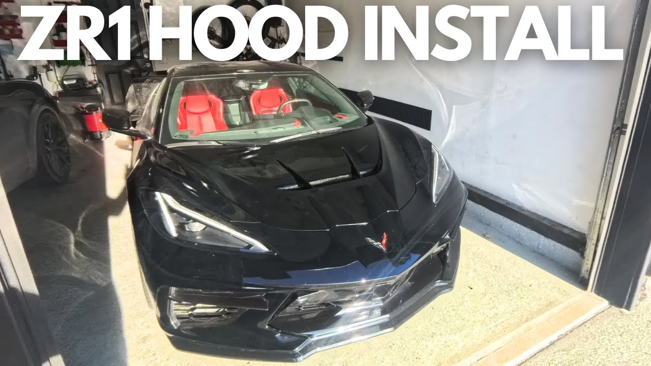 This ZR1 Inspired Hood Just Changed My C8 Corvette