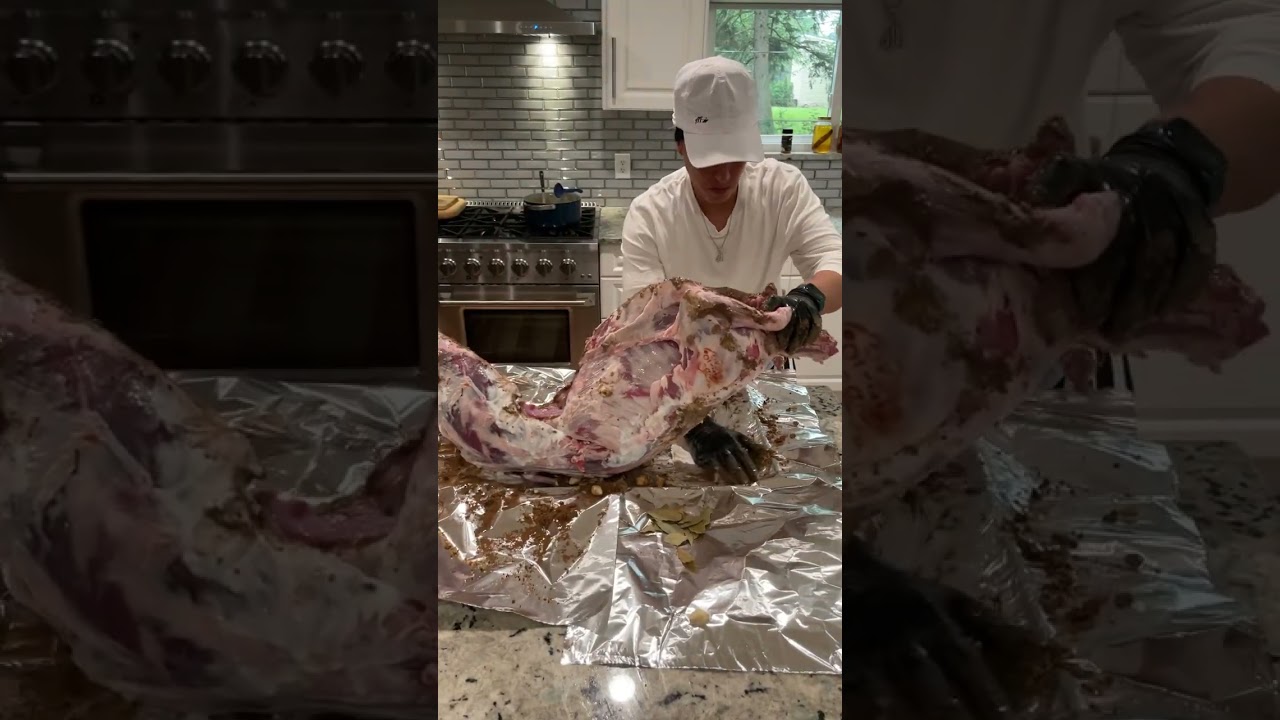 Whole roasted lamb recipe