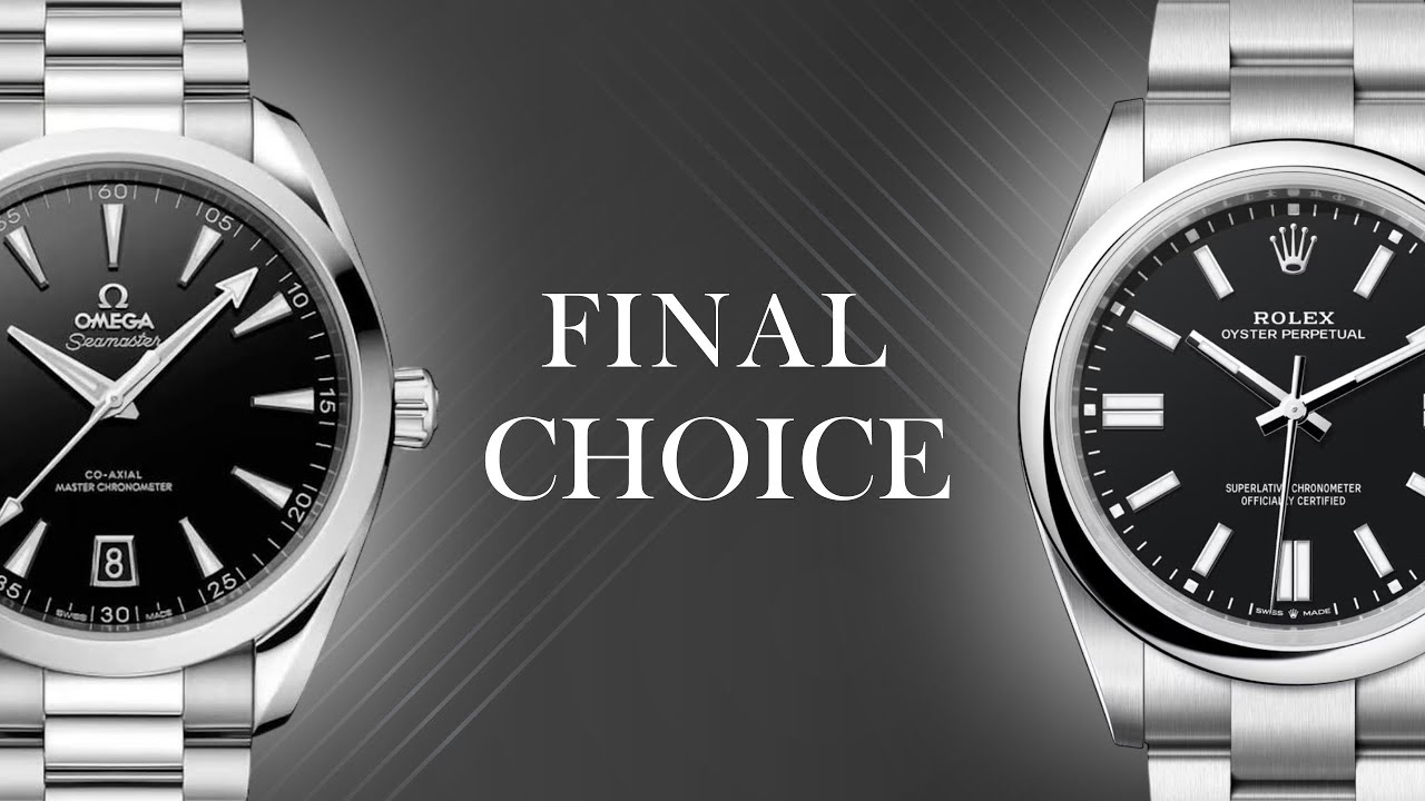 Rolex Oyster Perpetual 41 против Omega Aqua Terra 41 – лучшие часы на каждый день?