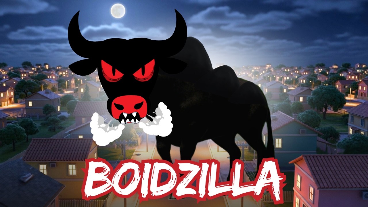BOIDZILLA – O Boi da Cara Preta Gigante! – Só Alegria Kids