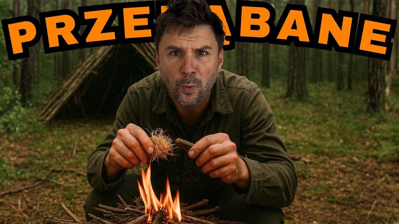 Rozpal OGIEŃ, Zbuduj SCHRONIENIE – 48 godzin survivalu!