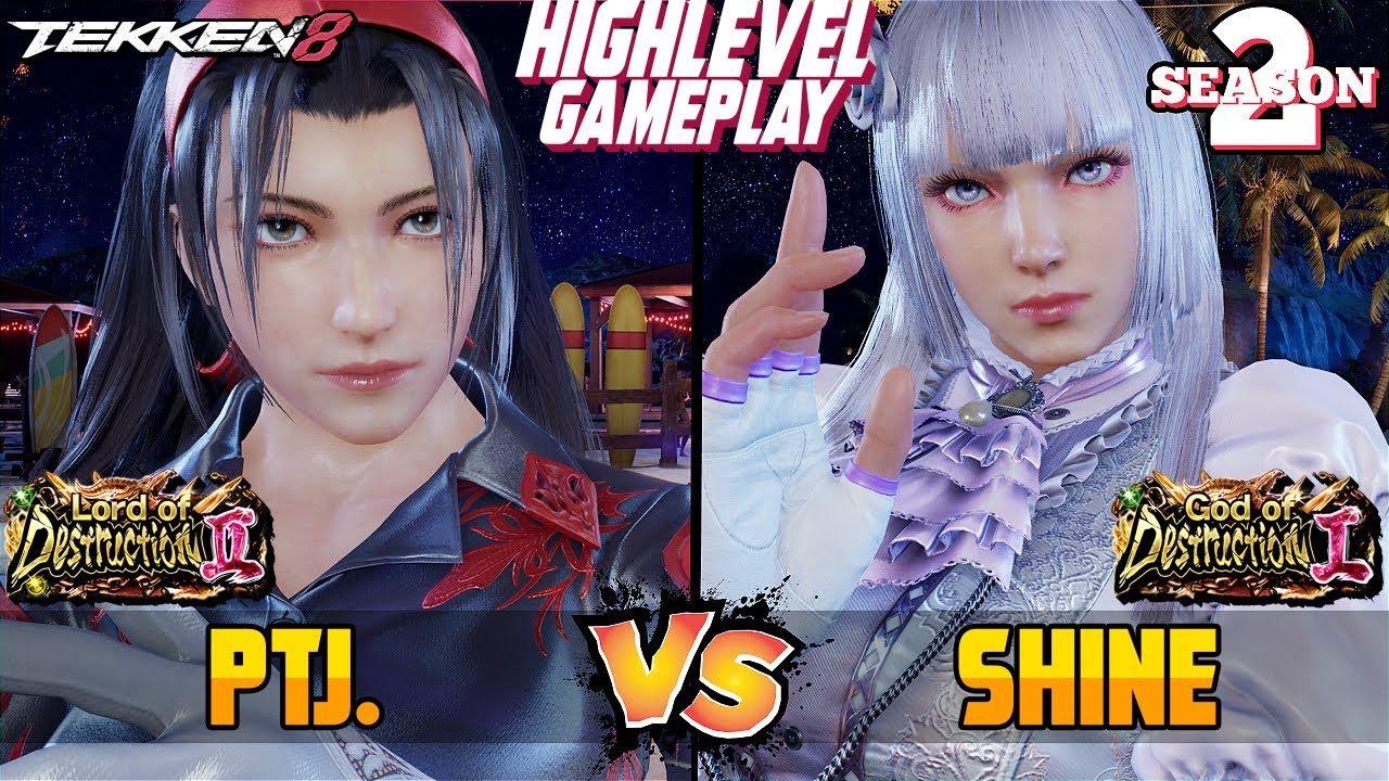 T8 &ndash; PTJ (Jun Kazama) vs SHINE (Lili) &ndash; Tekken 8 High Level Gameplay