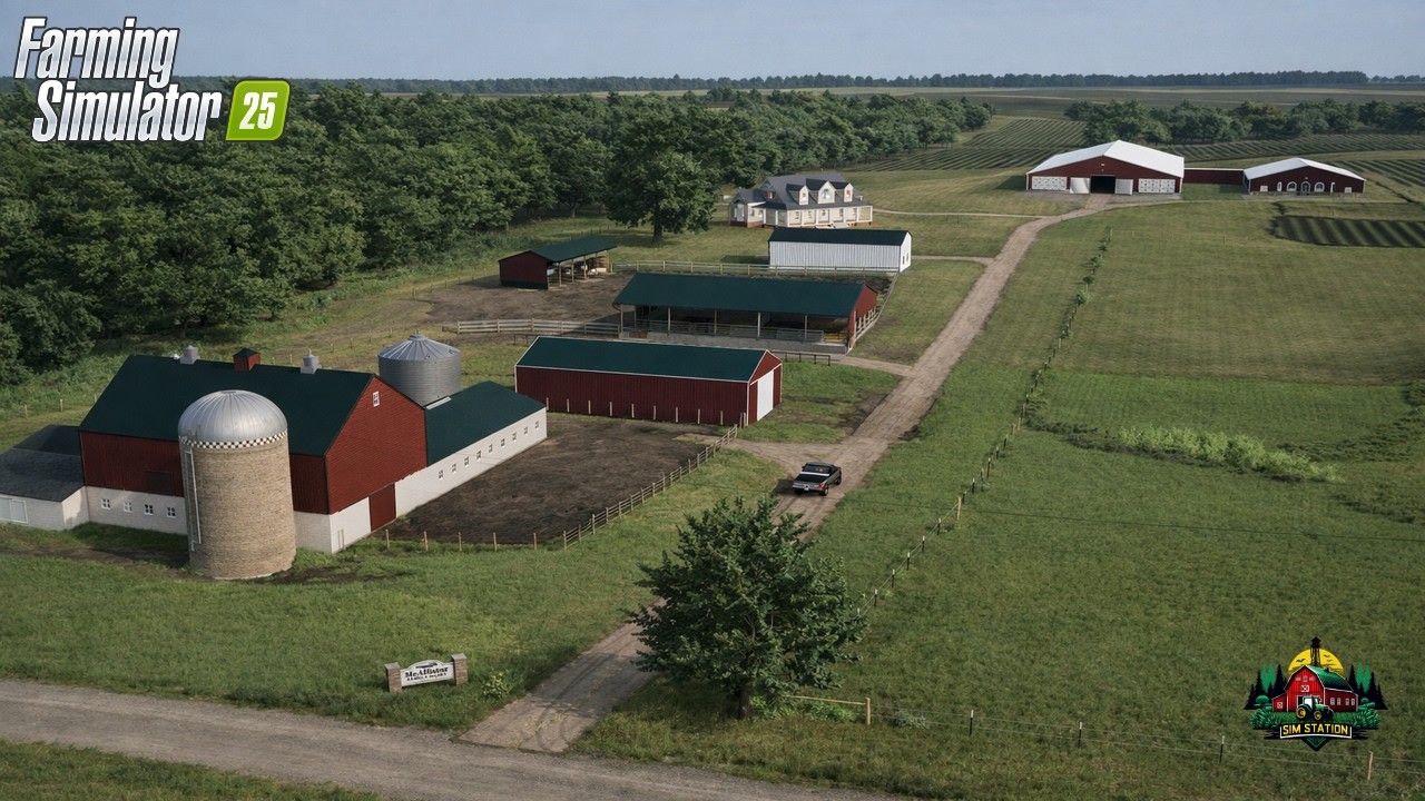 HILLSIDE AMERICAN DAIRY FARM BUILD | No Creek Extended