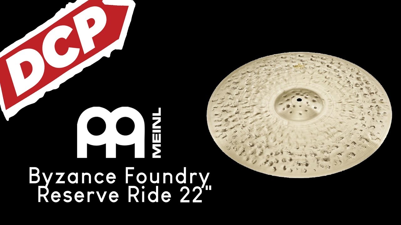 Meinl Byzance Foundry Reserve Ride Cymbal 22