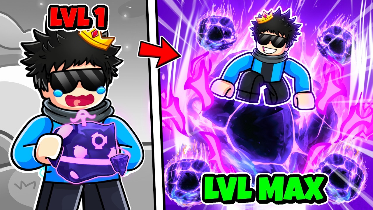 I Mastered Gravity Fruit in Blox Fruits Roblox!