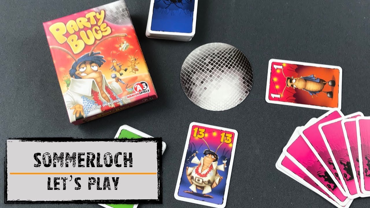 #Sommerloch - Party Bugs (Abacusspiele 2018)