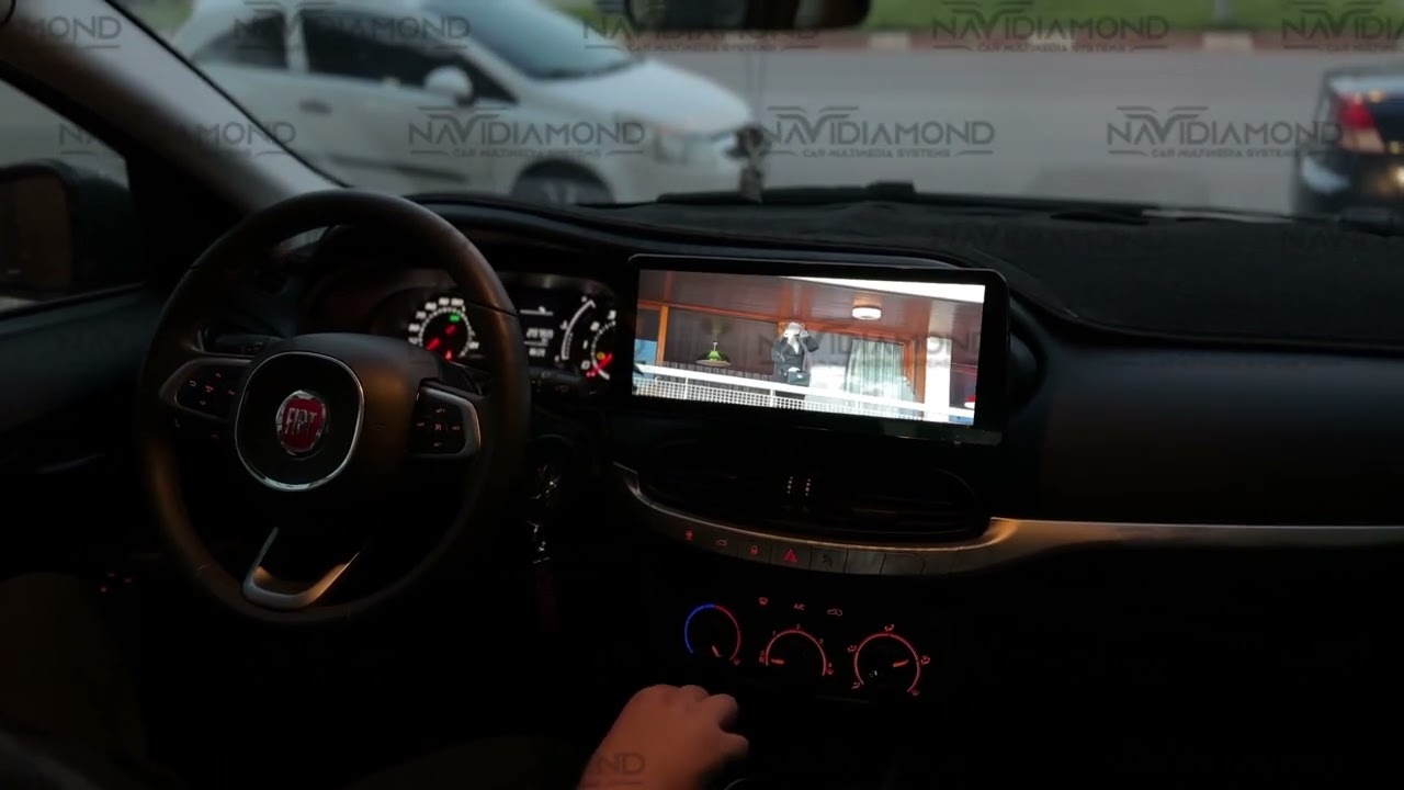 NAVIDIAMOND 12.3 INCH FIAT EGEA CARPLAY MULTIMEDİA TANITIM