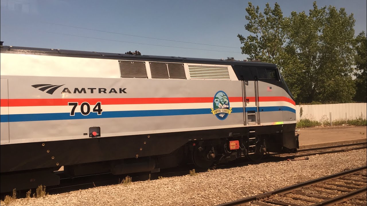 Amtrak & Via Rail HD 60fps: Riding Train 97 / 64 The Maple Leaf (Toronto to New York Penn) 7/4/16