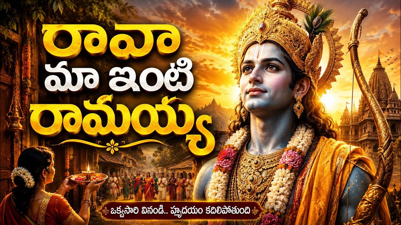 కష్టాలు తీర్చే కోదండ రాముడు | Powerful Emotional Prayer to Lord Rama |  Devotional Telugu Music