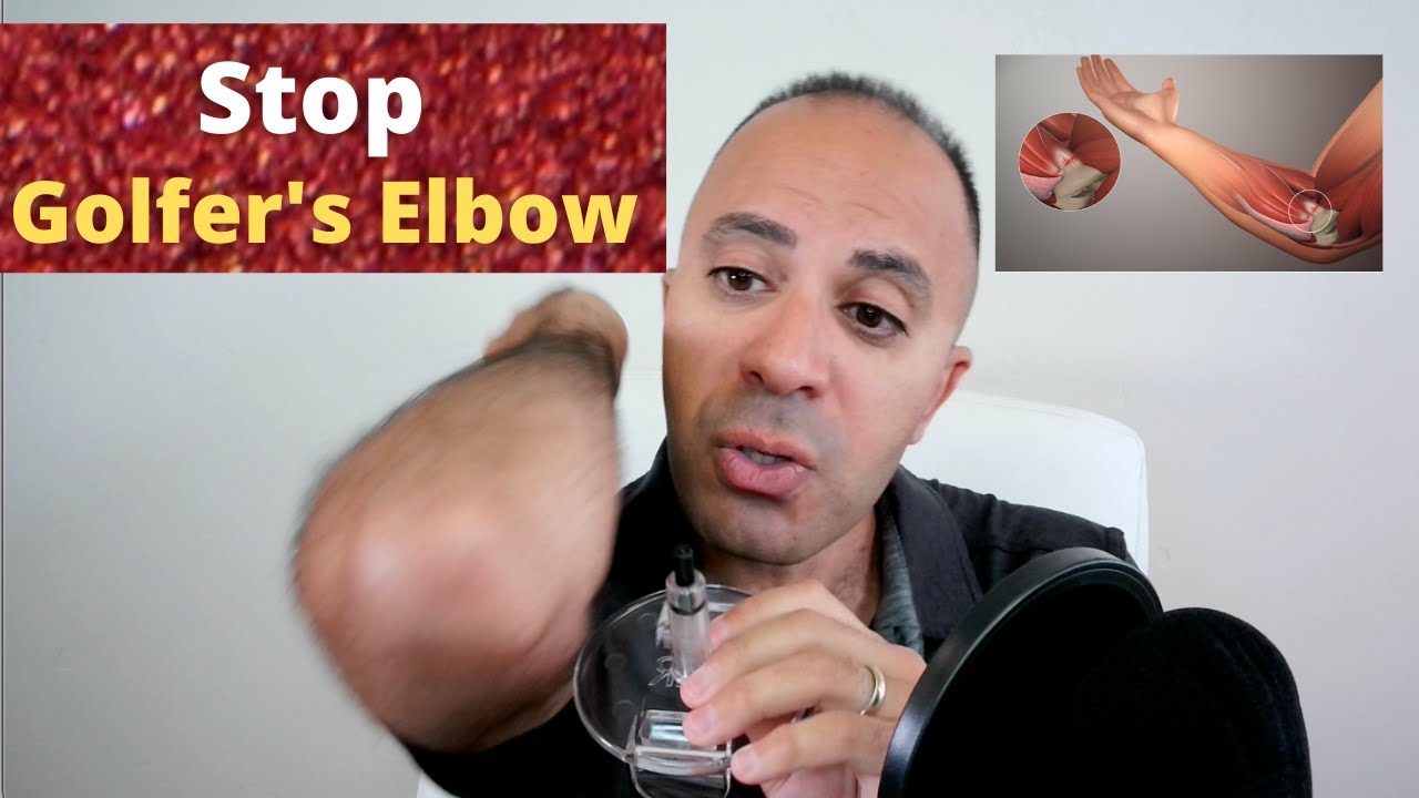 Stop Golfer's Elbow Naturally: Symptoms, Causes, Healing Cycle & Treatment