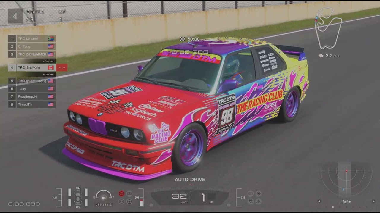 TRC DTM race round 7. Interlagos