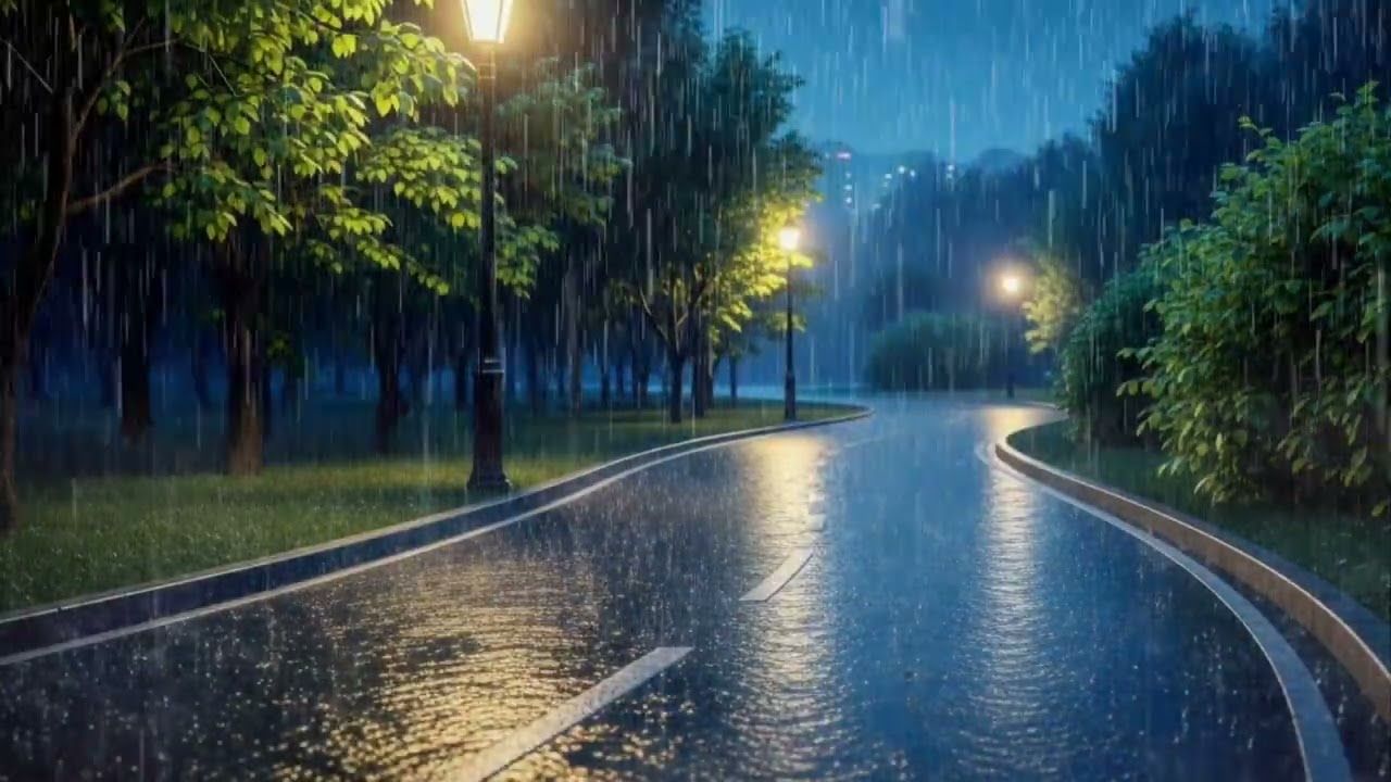 Relaxing Rainstorm Sounds for Sleeping Better and Reducing Anxiety