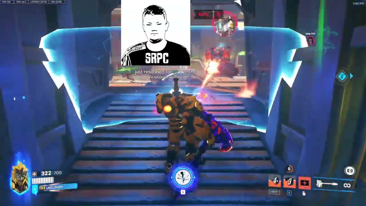 Райнхардт &mdash; имба! LHCLOUDY Райнхардт &mdash; бог Overwatch 2, 20 сезон, топ-500